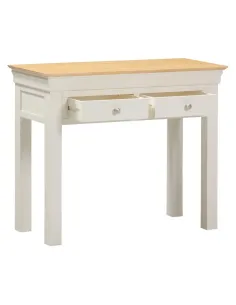 Bordeaux Console Table - Ivory/Oak | Murphy Furniture 2