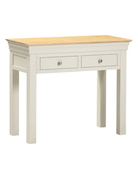 Bordeaux Console Table - Ivory/Oak | Murphy Furniture