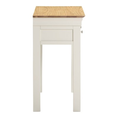 Bordeaux Console Table - Ivory/Oak | Murphy Furniture