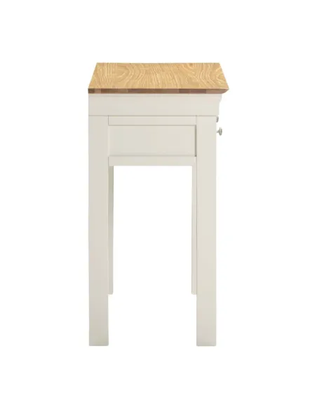 Bordeaux Console Table - Ivory/Oak | Murphy Furniture