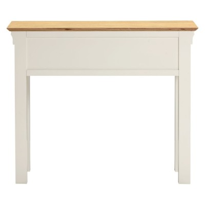Bordeaux Console Table - Ivory/Oak | Murphy Furniture