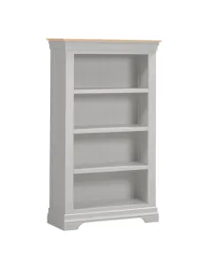 Bordeaux Bookcase - Pebble Grey/Oak | Murphy Furniture 2