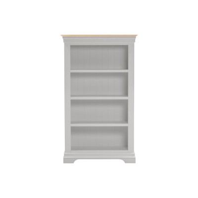 Bordeaux Bookcase - Pebble Grey/Oak | Murphy Furniture