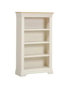 Bordeaux Bookcase - Ivory/Oak | Murphy Furniture 2