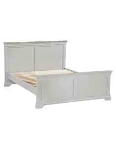 Bordeaux 5ft High End Bed - Pebble Grey | Murphy Furniture 2