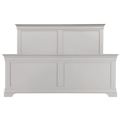 Bordeaux 5ft High End Bed - Pebble Grey | Murphy Furniture