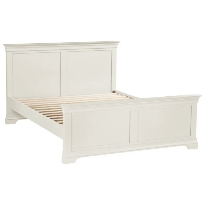 Bordeaux 5ft High End Bed - Ivory | Murphy Furniture
