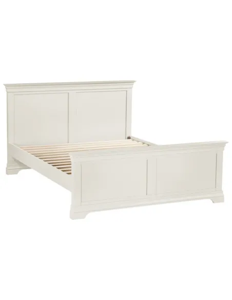 Bordeaux 5ft High End Bed - Ivory | Murphy Furniture
