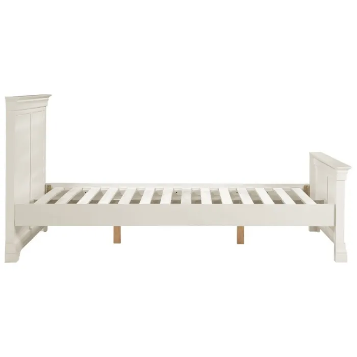 Bordeaux 5ft High End Bed - Ivory | Murphy Furniture