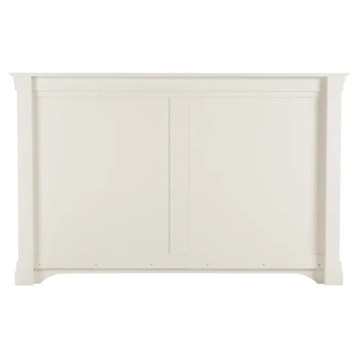 Bordeaux 5ft High End Bed - Ivory | Murphy Furniture
