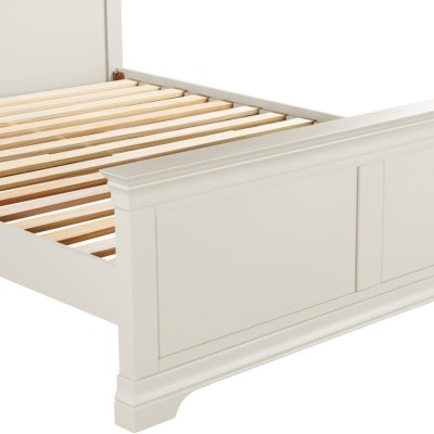Bordeaux 5ft High End Bed - Ivory | Murphy Furniture