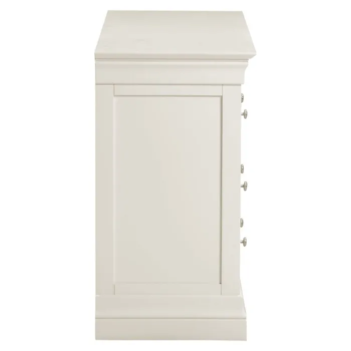 Bordeaux 3+2 Drawer Chest - Ivory | Murphy Furniture