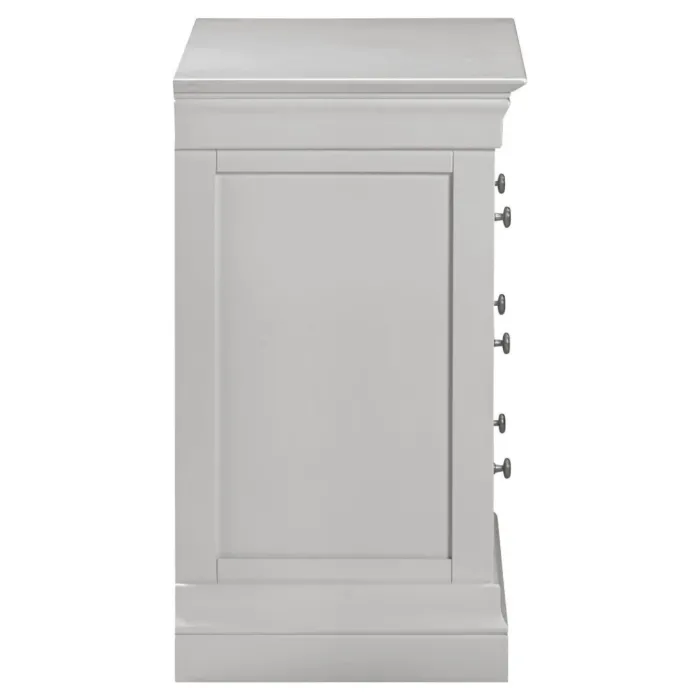 Bordeaux 3 Drawer Chest - Pebble Grey | Murphy Furniture
