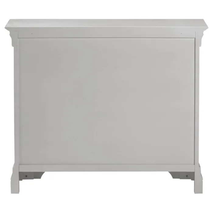 Bordeaux 3 Drawer Chest - Pebble Grey | Murphy Furniture