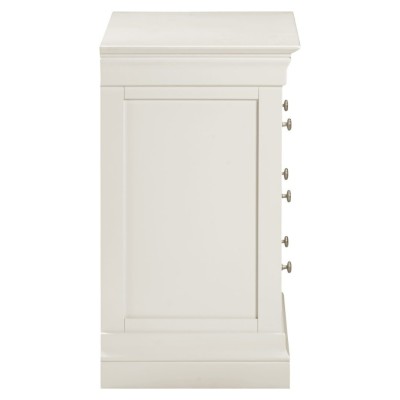 Bordeaux 3 Drawer Chest - Ivory | Murphy Furniture