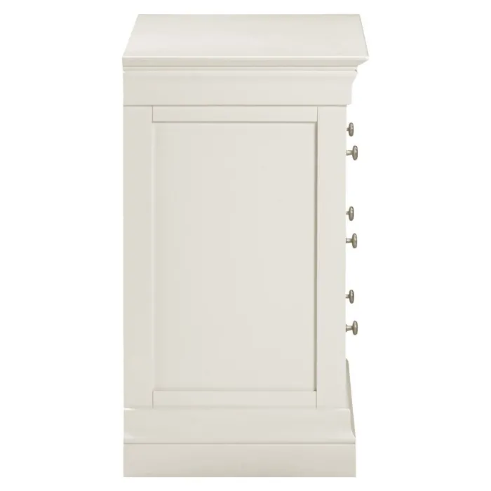 Bordeaux 3 Drawer Chest - Ivory | Murphy Furniture