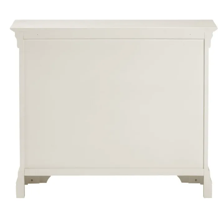 Bordeaux 3 Drawer Chest - Ivory | Murphy Furniture