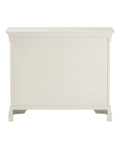 Bordeaux 3 Drawer Chest - Ivory | Murphy Furniture