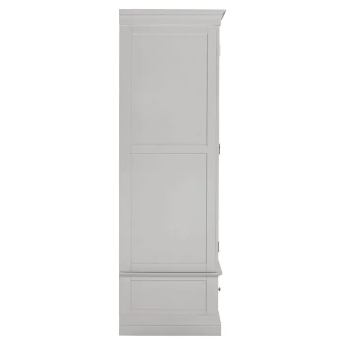 Bordeaux 3 Door Wardrobe - Pebble Grey | Murphy Furniture