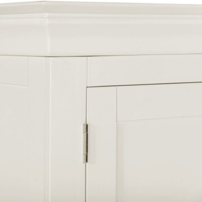 Bordeaux 3 Door Wardrobe - Ivory | Murphy Furniture