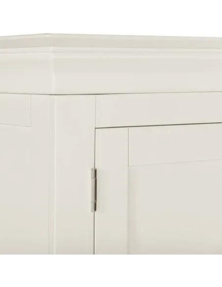 Bordeaux 3 Door Wardrobe - Ivory | Murphy Furniture