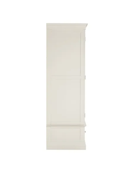 Bordeaux 3 Door Wardrobe - Ivory | Murphy Furniture