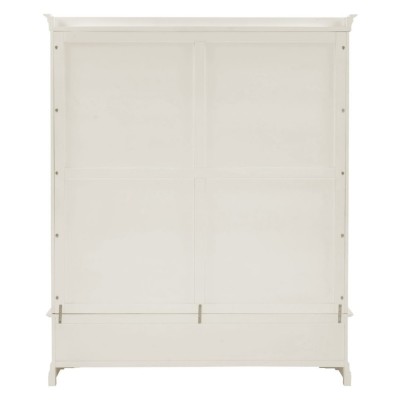 Bordeaux 3 Door Wardrobe - Ivory | Murphy Furniture