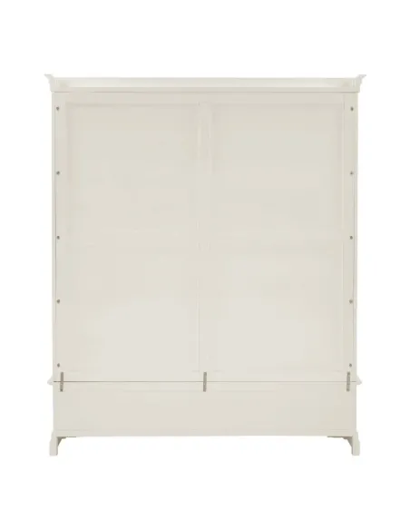 Bordeaux 3 Door Wardrobe - Ivory | Murphy Furniture