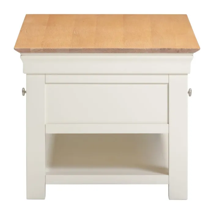 Bordeaux 2 Drawer Coffee Table - Ivory/O | Murphy Furniture