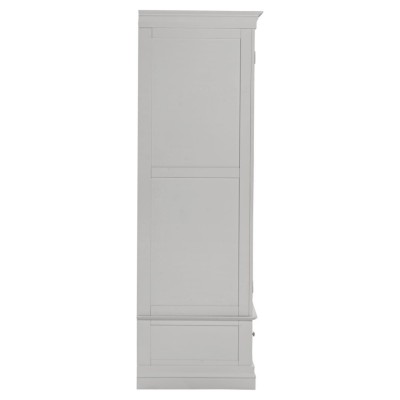 Bordeaux 2 Door Wardrobe - Pebble Grey | Murphy Furniture