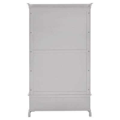 Bordeaux 2 Door Wardrobe - Pebble Grey | Murphy Furniture