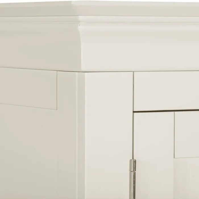 Bordeaux 2 Door Wardrobe - Ivory | Murphy Furniture