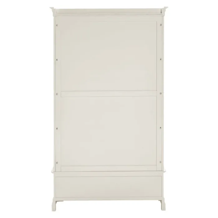 Bordeaux 2 Door Wardrobe - Ivory | Murphy Furniture
