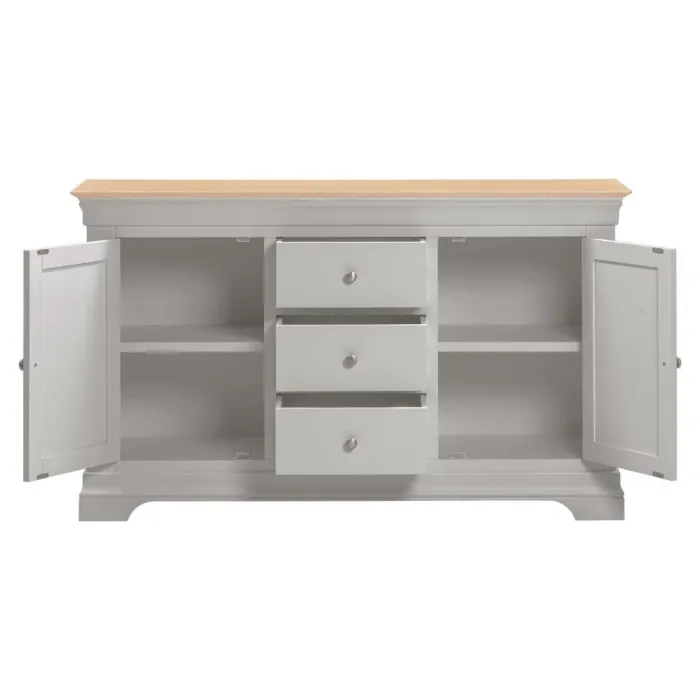Bordeaux 2 Door 3 Drawer Sideboard - Peb | Murphy Furniture
