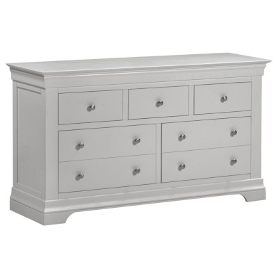 Bordeaux 3+2 Drawer Chest - Pebble Grey/ | Murphy Furniture