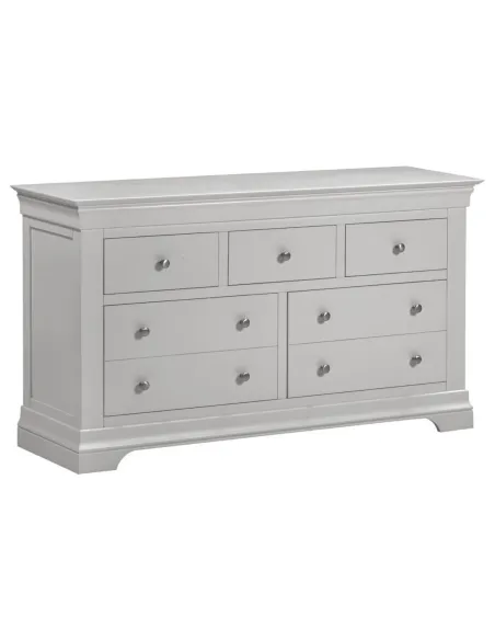 Bordeaux 3+2 Drawer Chest - Pebble Grey/ | Murphy Furniture