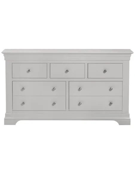 Bordeaux 3+2 Drawer Chest - Pebble Grey/ | Murphy Furniture