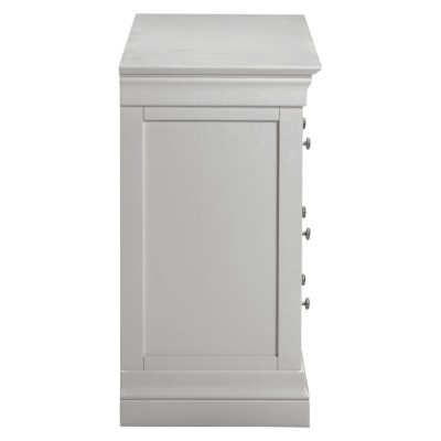 Bordeaux 3+2 Drawer Chest - Pebble Grey/ | Murphy Furniture