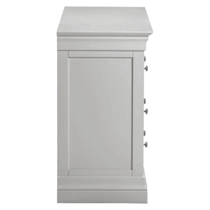 Bordeaux 3+2 Drawer Chest - Pebble Grey/ | Murphy Furniture