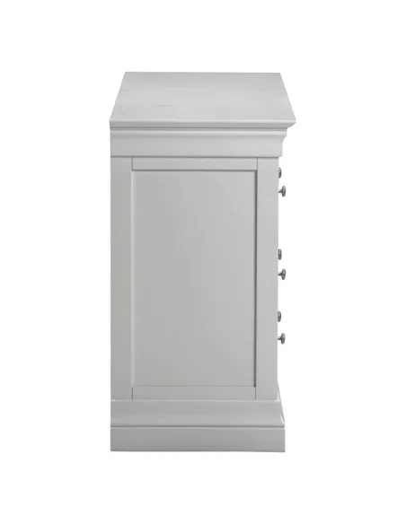 Bordeaux 3+2 Drawer Chest - Pebble Grey/ | Murphy Furniture