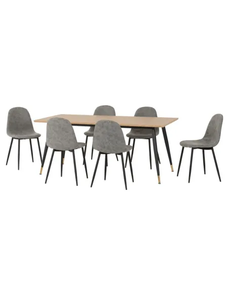 Hamilton & Athens Large Dining Set (X6 C | Murphy Furniture