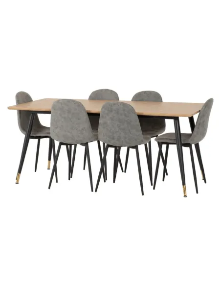 Hamilton & Athens Large Dining Set (X6 C | Murphy Furniture