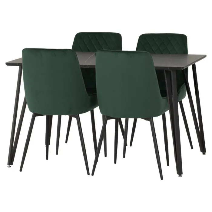 Marlow & Avery Dining Set (x4 Chairs) - | Murphy Furniture