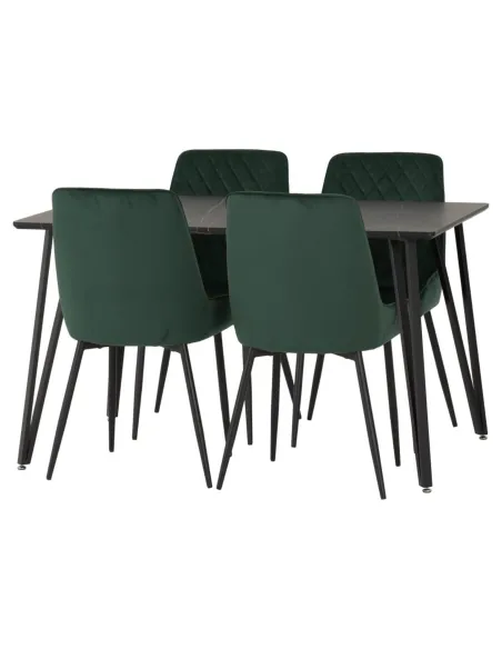 Marlow & Avery Dining Set (x4 Chairs) - | Murphy Furniture