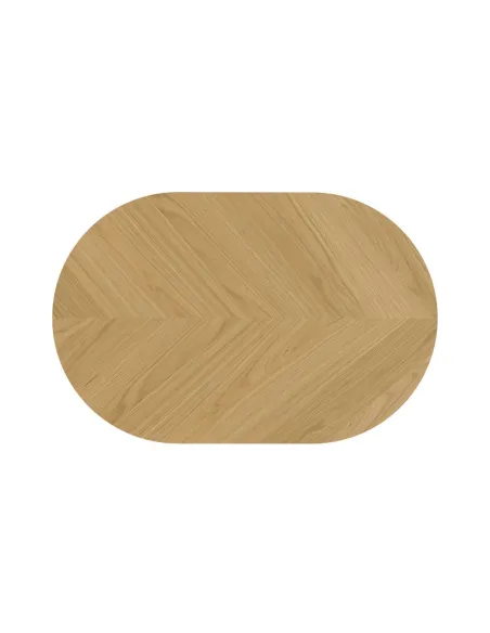 Chrisley 1150 x 750 mm Fixed Oval Dining | Murphy Furniture