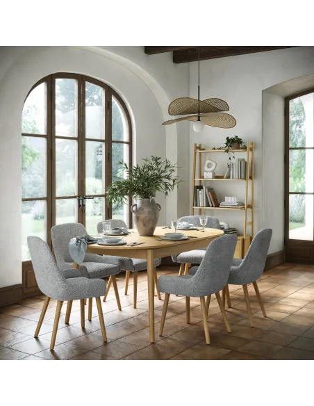 Chrisley 1800 - 2300 mm Oval Extending D | Murphy Furniture