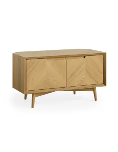 Chrisley Corner TV Unit  - Herringbone O | Murphy Furniture