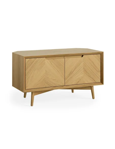 Chrisley Corner TV Unit  - Herringbone O | Murphy Furniture