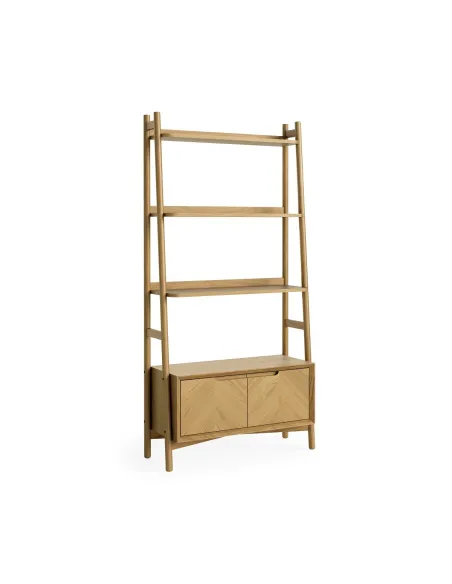 Chrisley Ladder Bookshelf - Herringbone | Murphy Furniture