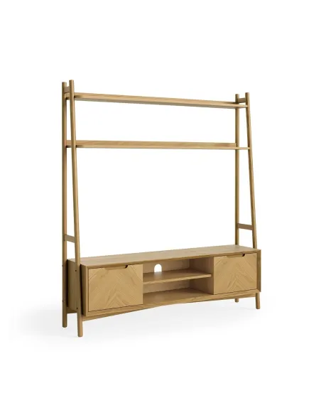 Chrisley Ladder TV Unit  - Herringbone O | Murphy Furniture